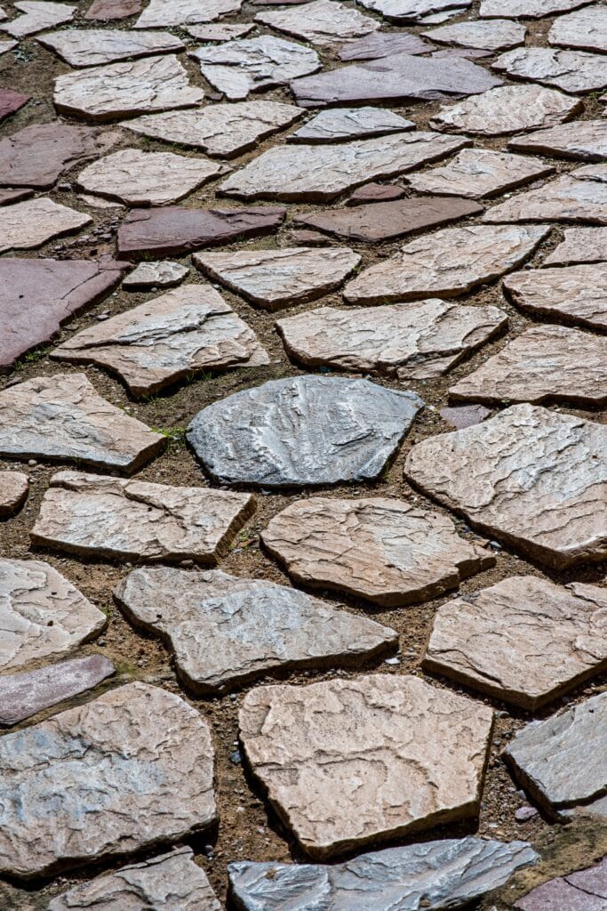 Custom stonework and hardscaping in Vail.